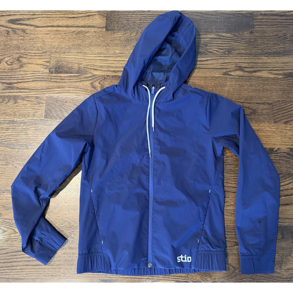 Stio Women's Full Zip Reversible Hooded Jacket Small Hiking Outdoor Jackson